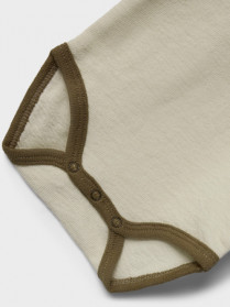 LIL ATELIER Langærmet Body Nunan Turtledove